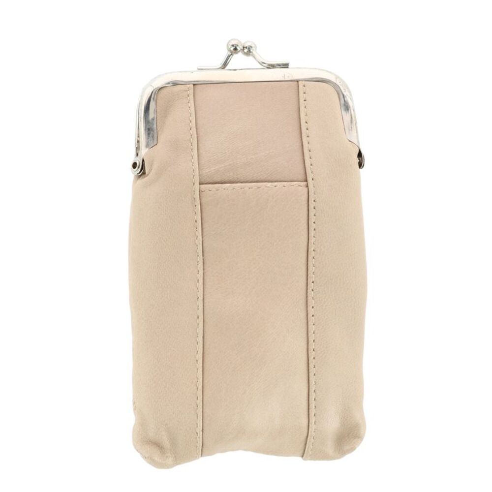 CTM Women's Leather Cigarette Case with Lighter Pocket